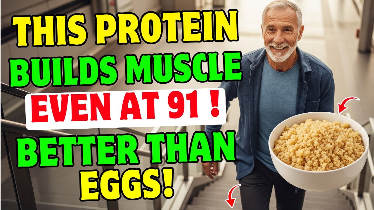 Build Muscle After 70: THIS PROTEIN Works Better Than Eggs! | Senior Health Tips