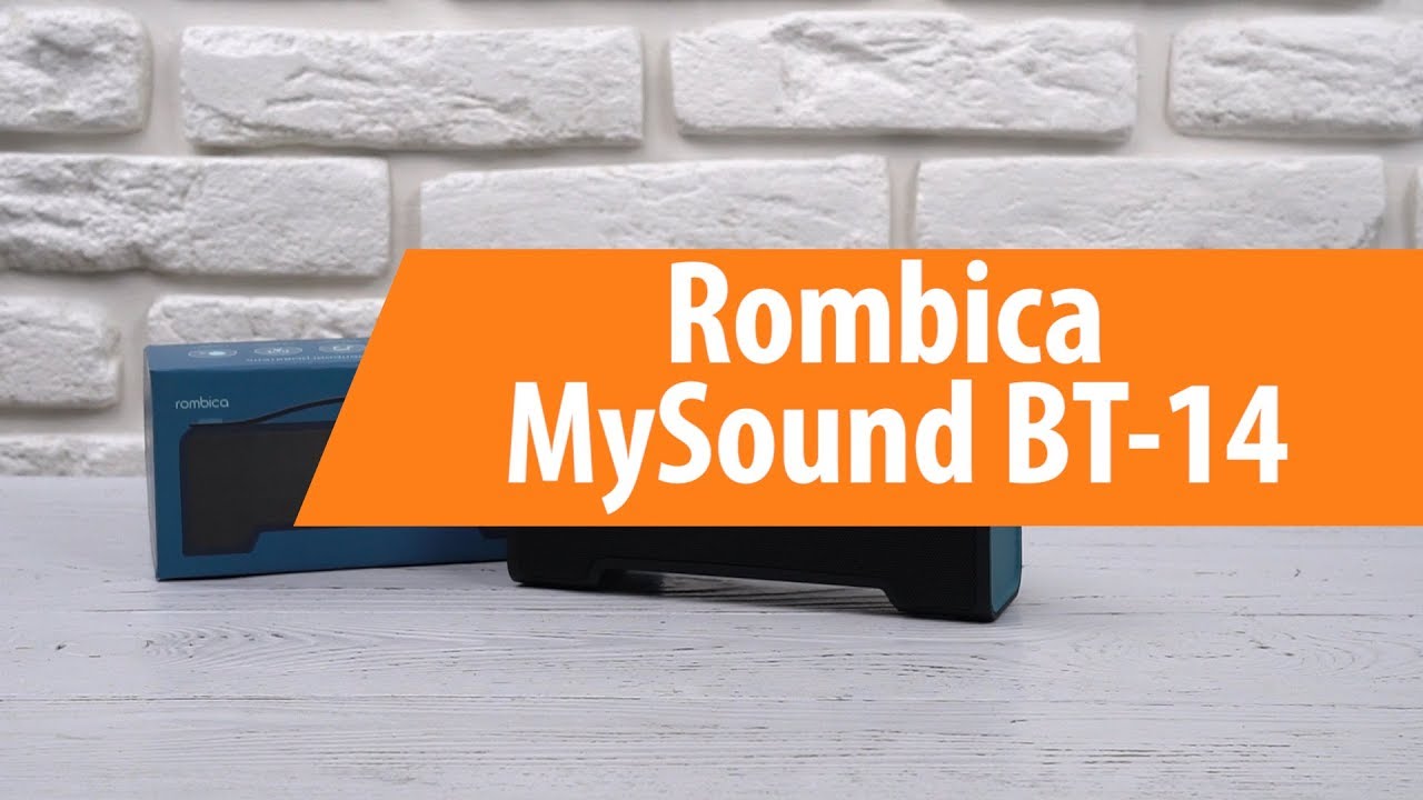 Распаковка Rombica MySound BT-14 / Unboxing Rombica MySound BT-14