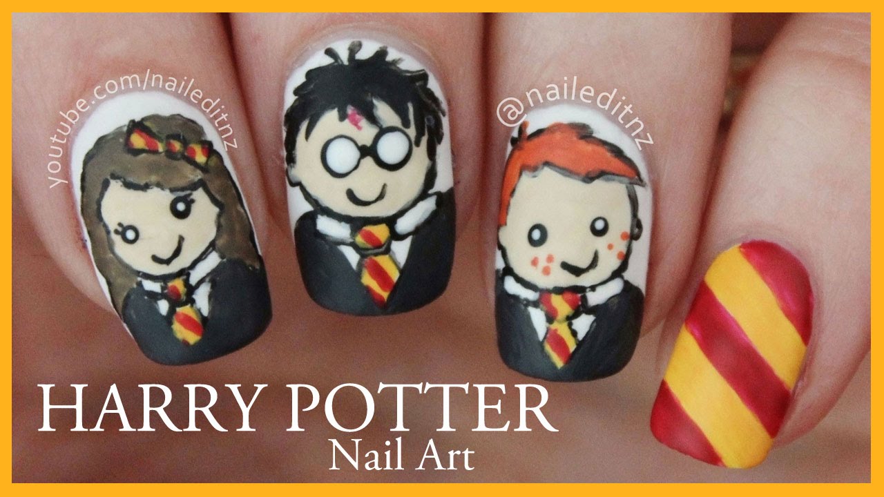 Harry Potter Nail Art Tutorial