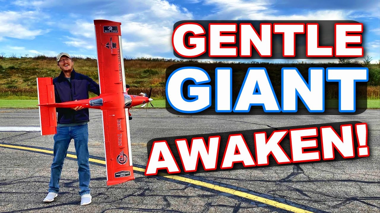 DRACO IN ACTION!!! 2M GIANT RC SMART AIRPLANE