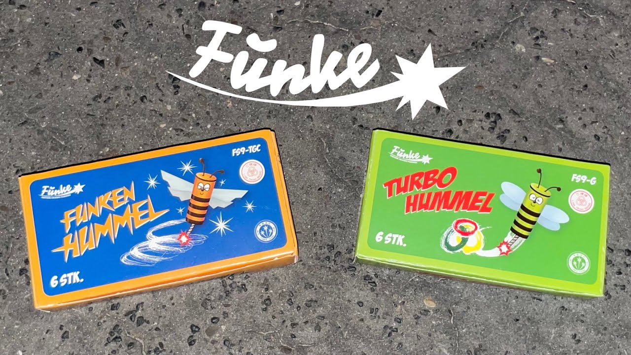 FUNKE TURBO HUMMEL & FUNKEN HUMMEL VERGLEICH 🐝✨ NEUHEIT 2025 | PyroBANG!