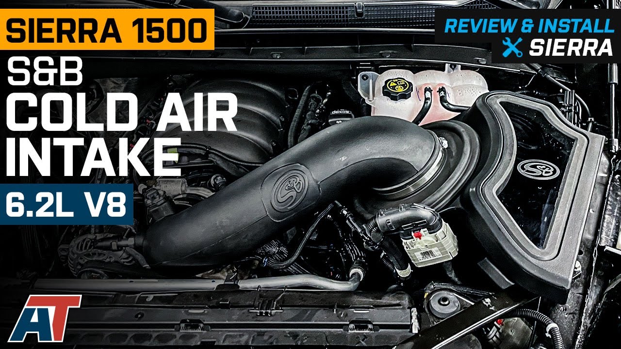 2019-2022 Sierra 6.2L S&B Cold Air Intake with Dry Extendable Filter Review & Install
