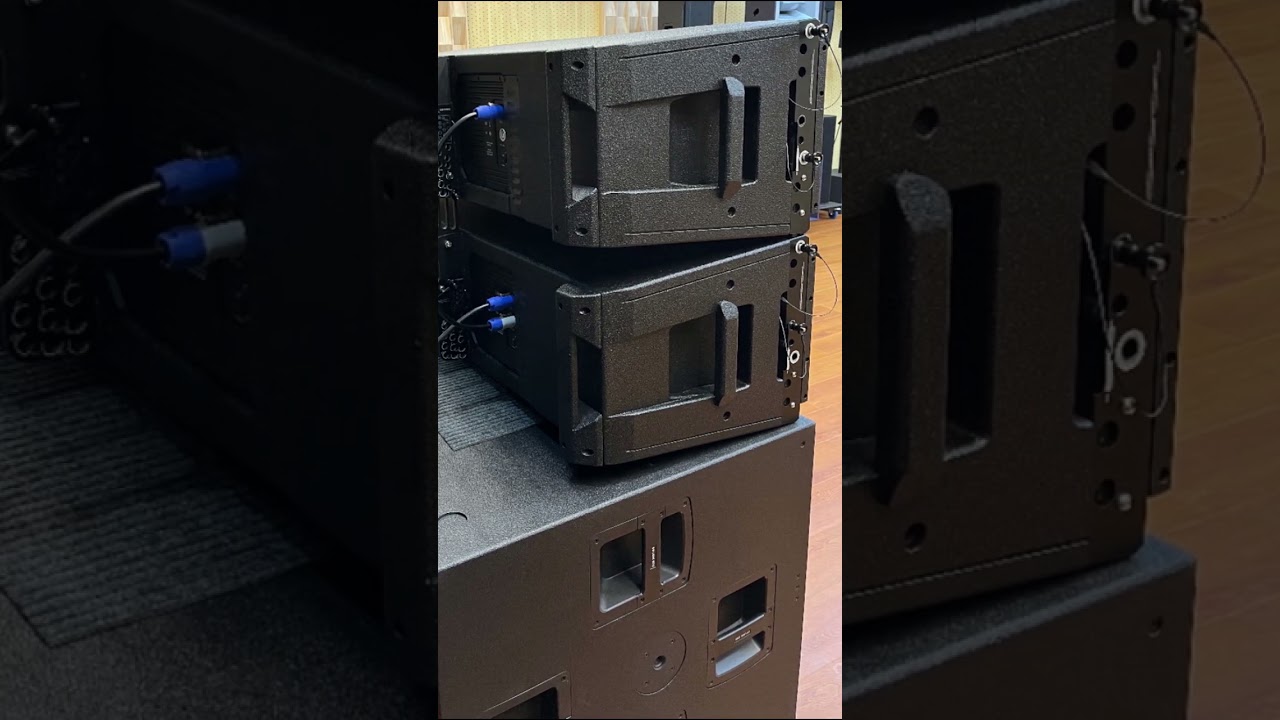 2*12" 3-way line array speaker 