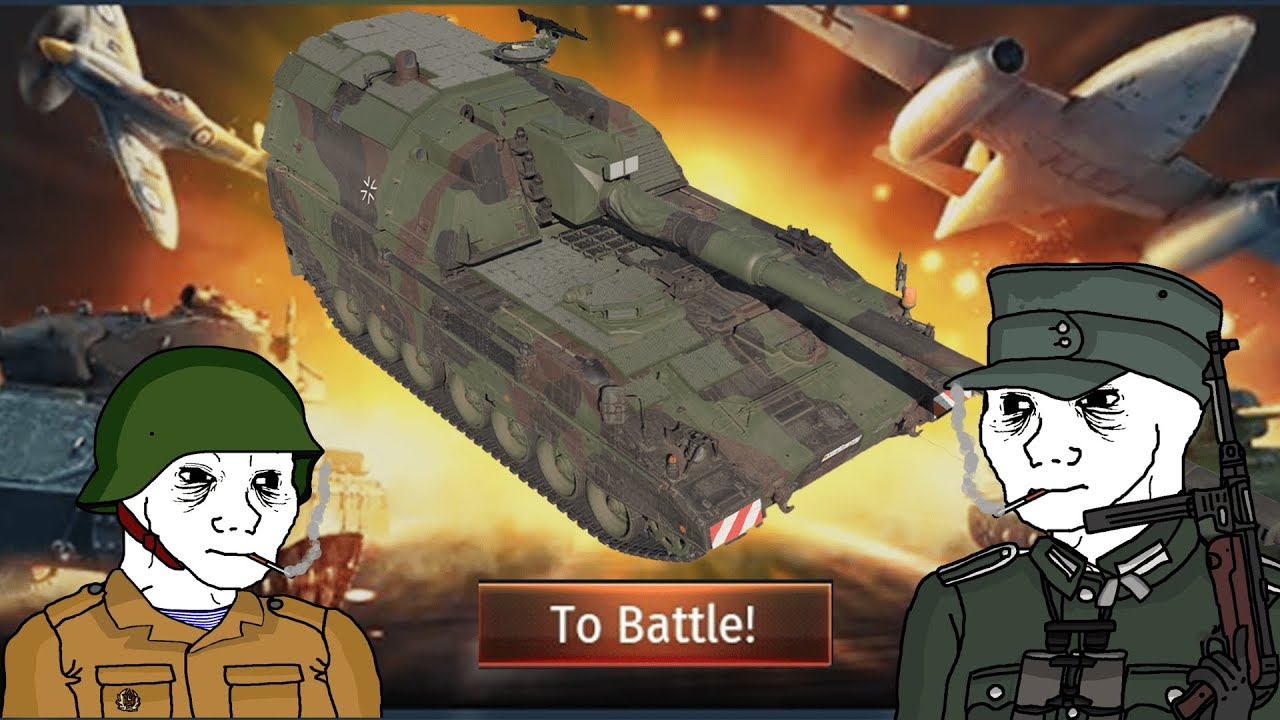 PzH 2000 is so powerful !!! STOCK Grind Experience !! | War Thunder