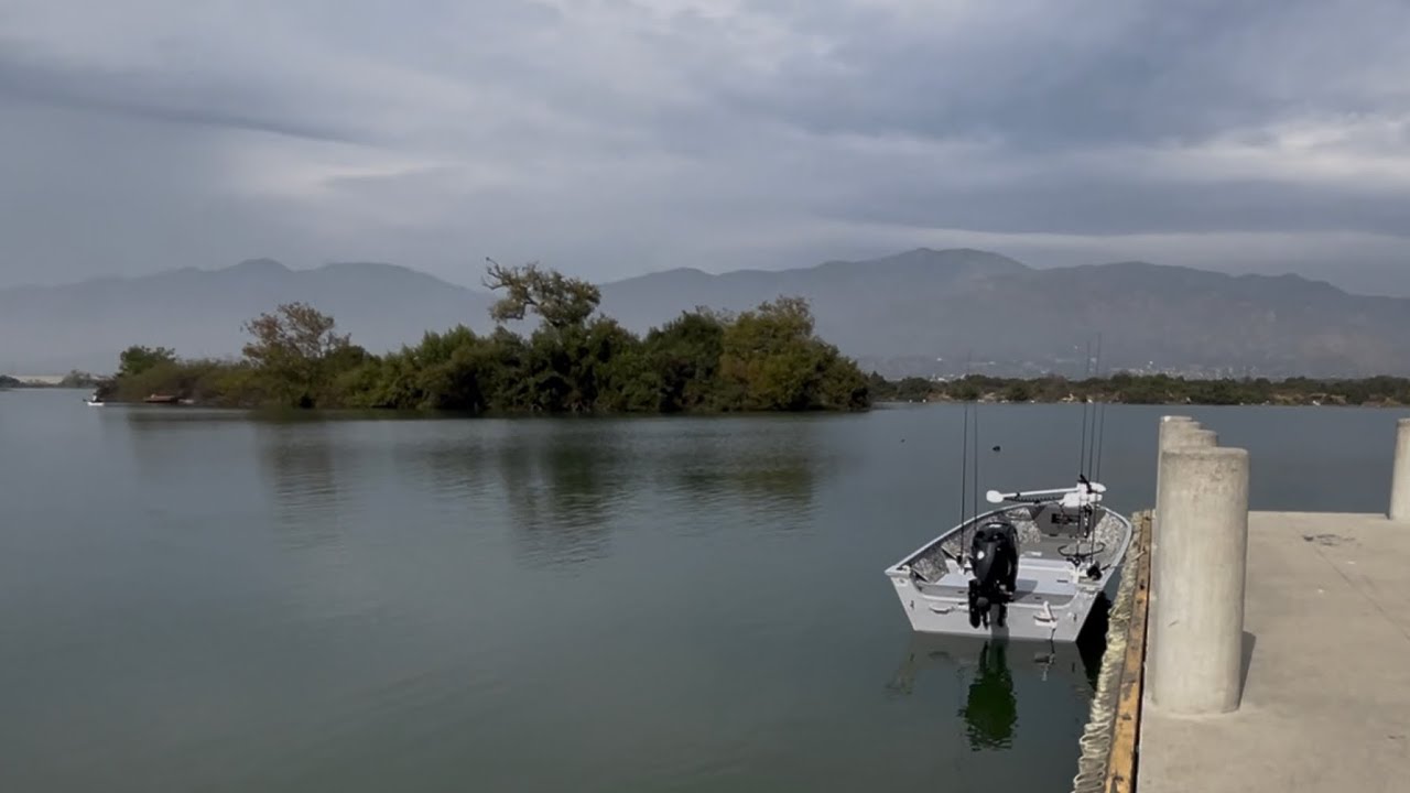 Santa Fe Dam Bass Fishing.  Wednesday afternoon,  November 12, 2025