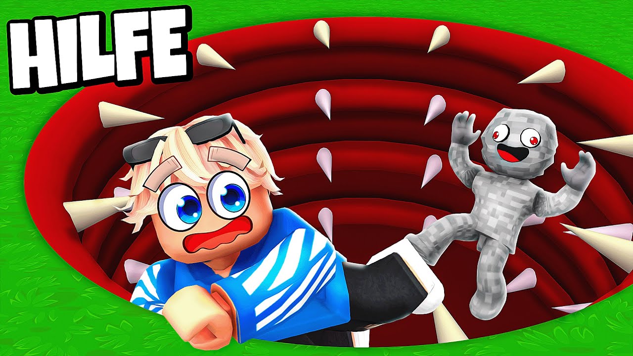 Ein RIESEN LOCH will UNS FRESSEN in ROBLOX!