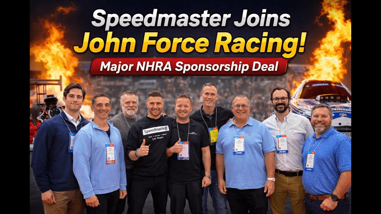 Компания Speedmaster заключила масштабное спонсорское соглашение с командой John Force Racing на ...