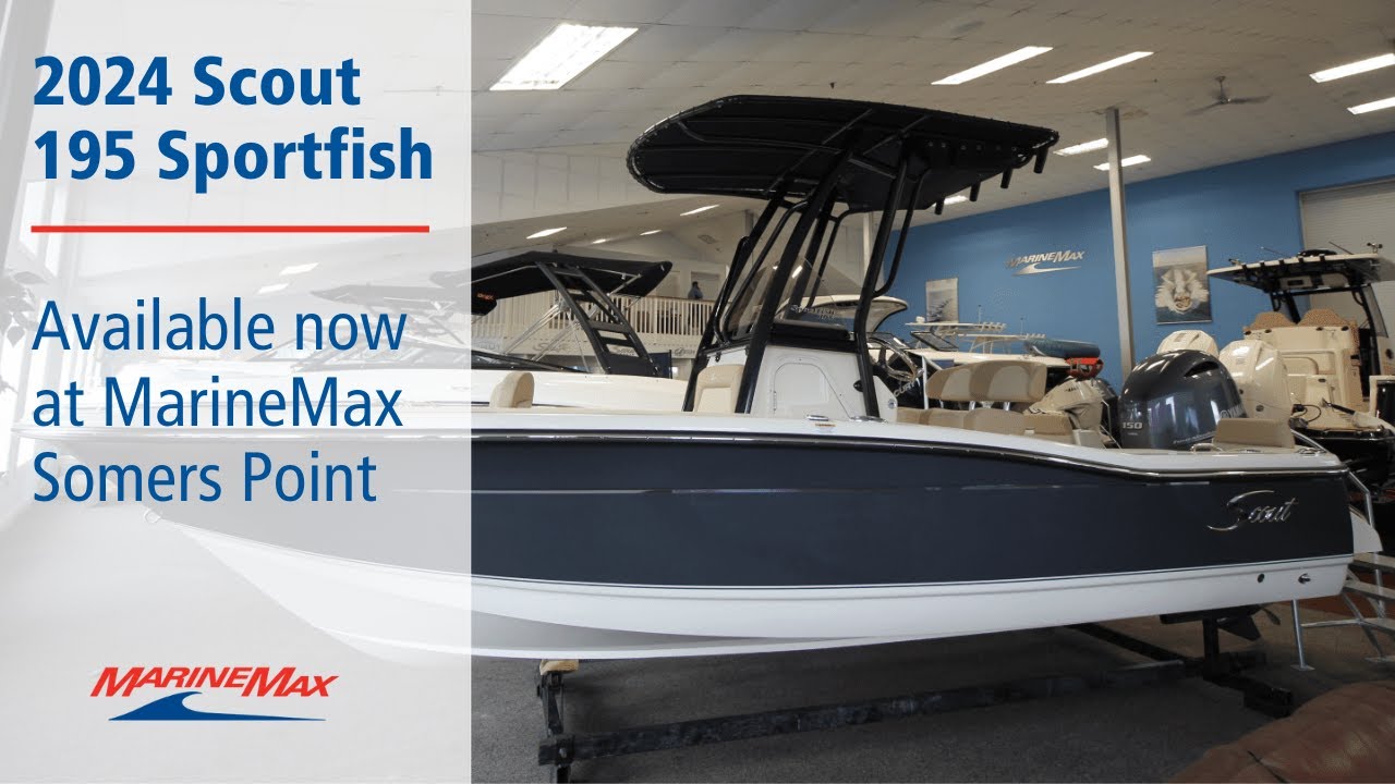 2024 Scout 195 Sportfish for sale at MarineMax Somers Point, NJ