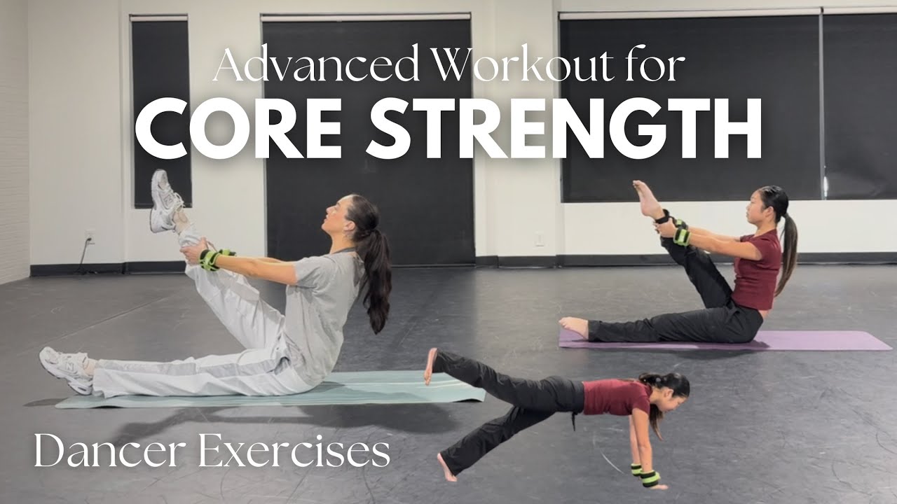 How to Improve Core Strength as a Dancer | Advanced Dancer Core Workout | Ab Workout | Ballerina Abs