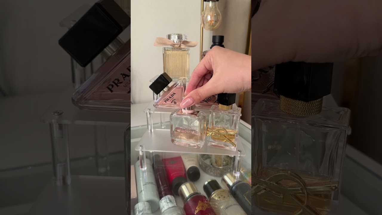 Je range mes parfums pr&eacute;f&eacute;r&eacute;s #parfumfemme #parfumfemme #sephora #beauty #prada #ysl #parfums