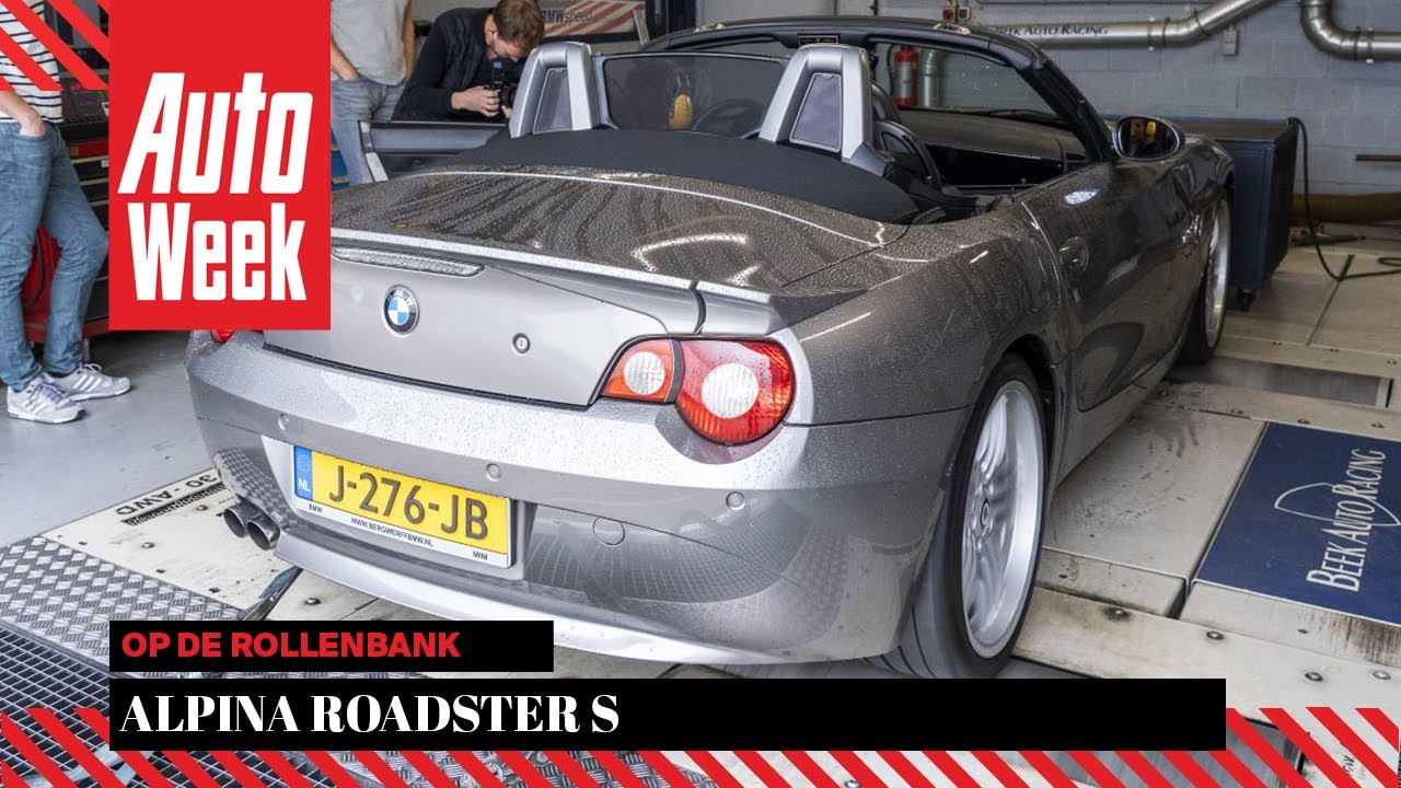 Alpina Roadster S - Op de Rollenbank