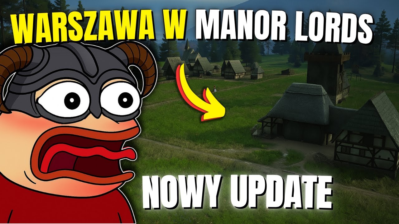 CZY TO NAJBARDZIEJ KOMUNISTYCZNA WIOSKA? czyli KAŁACH GRA w Manor Lords na nowej AKTUALIZACJI (#1)