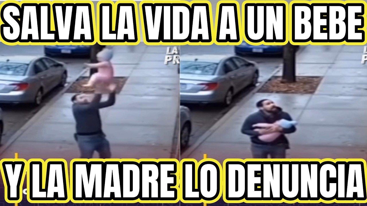 SALVA LA VIDA DE UNA CAIDA A UN BEBE Y LA MADRE LO DENUNCIA POR RESCATE IMPRUDENTE.