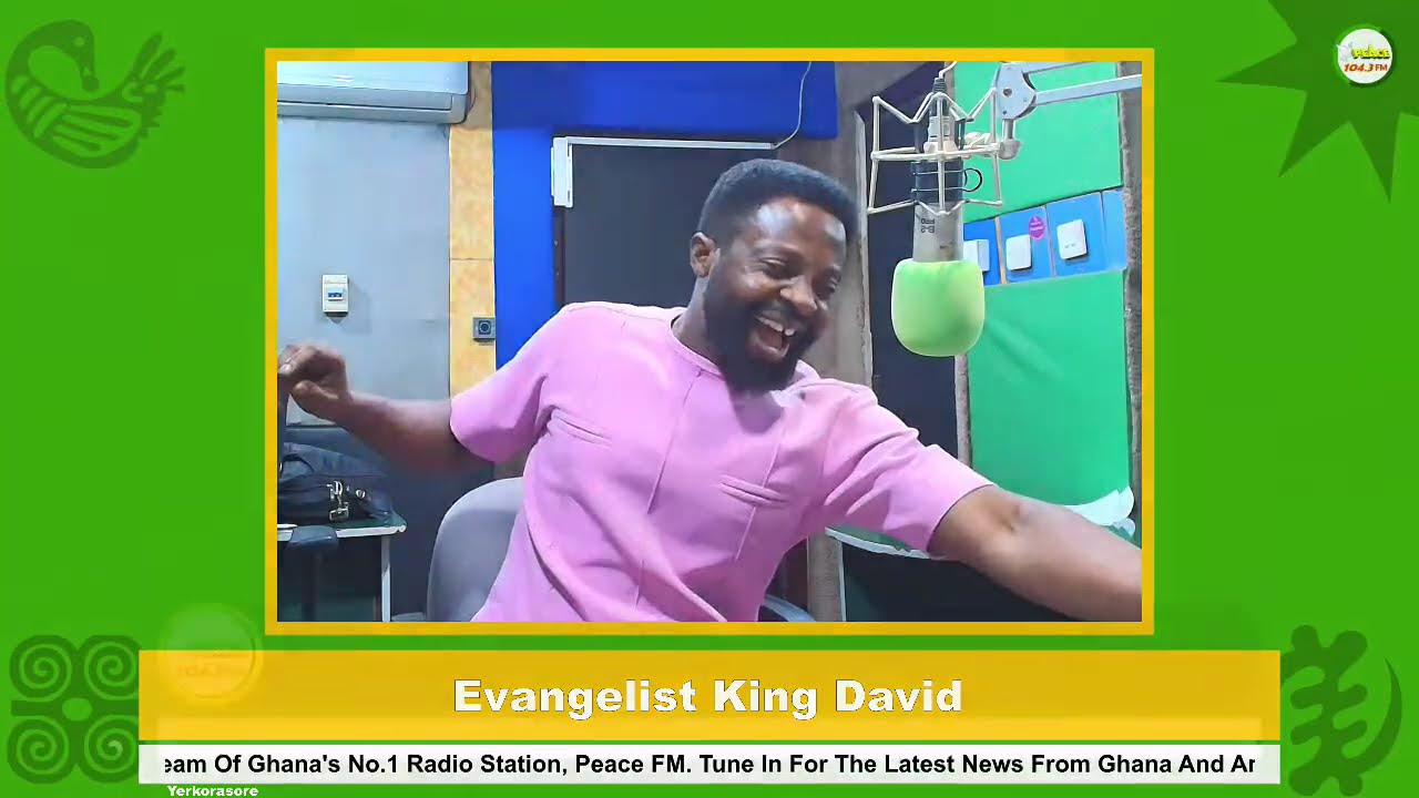 Yeekor Asore With Evangelist King David On Peace 104.3 FM (01/03/2026)