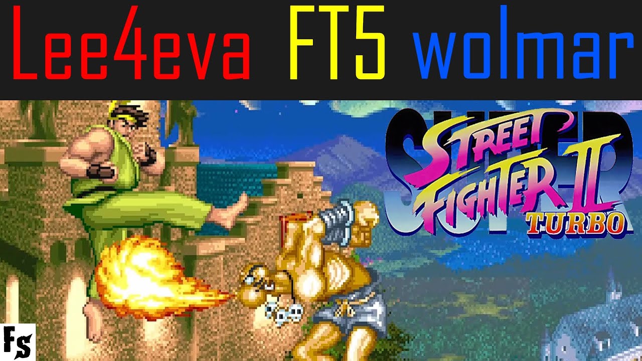 Super Street Fighter 2 Turbo - Lee4eva [Ryu] vs wolmar [Dhalsim] (Fightcade FT5)