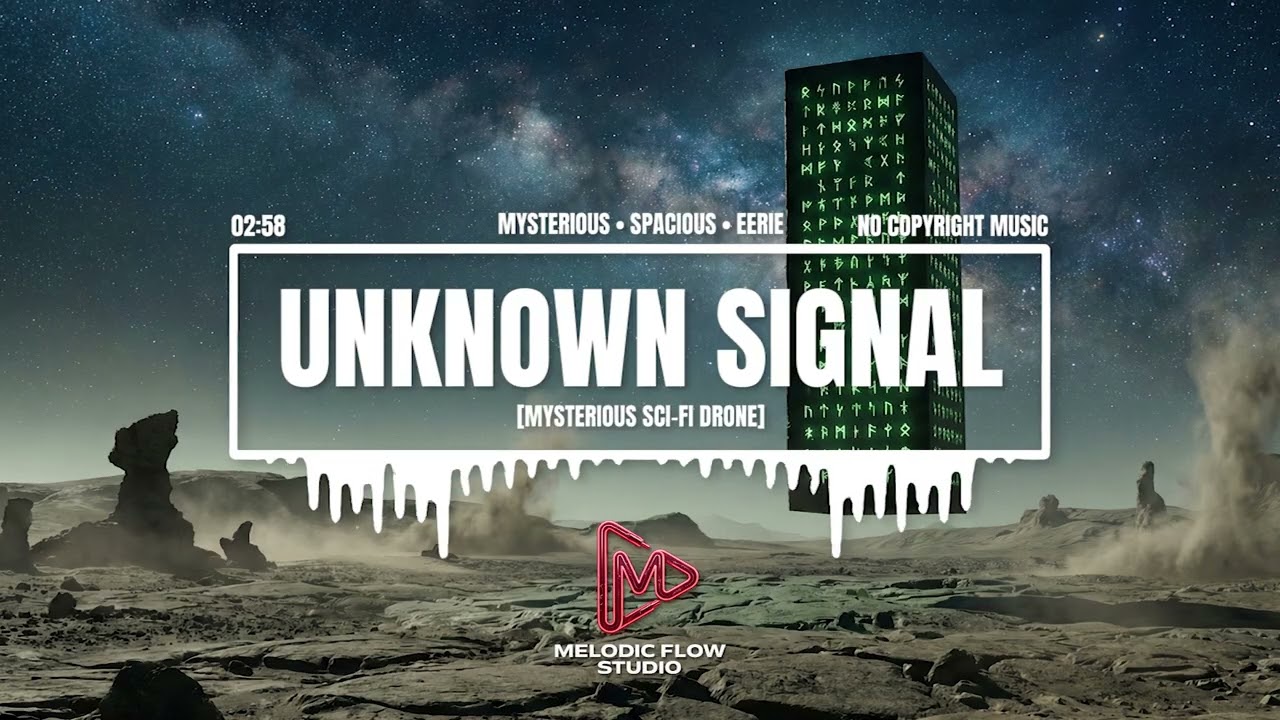 Mysterious Sci-Fi Drone for Space & Aliens | UNKNOWN SIGNAL (No Copyright)