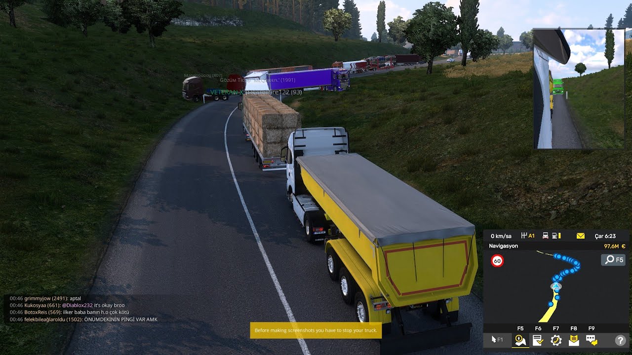 Euro Truck Simulator 2 -  TruckersMP  driver Live 177 ( .gameplay .)