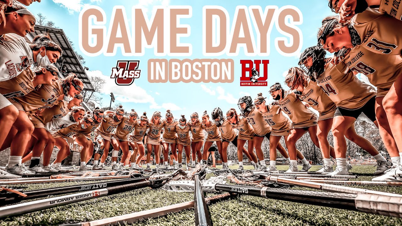 Game Days with Boston College Women's Lacrosse | Day in the life on Game Days