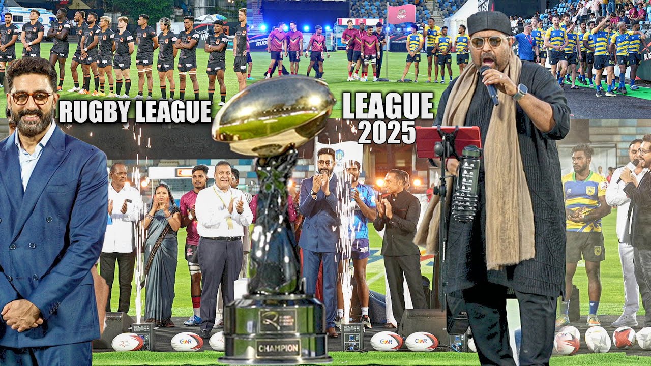 UNEDITED - Rugby Premier League 2025  (RPL) Opening Ceremony | Abhishek Bachchan