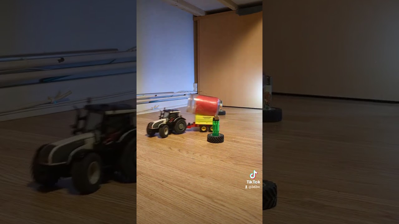 1/32 tractor RC towing test
