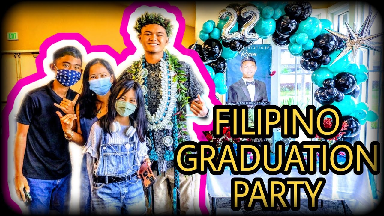 ROCKIN FILIPINO HIGH SCHOOL GRADUATION PARTY IN HAWAII, USA | Fam Vlog 156
