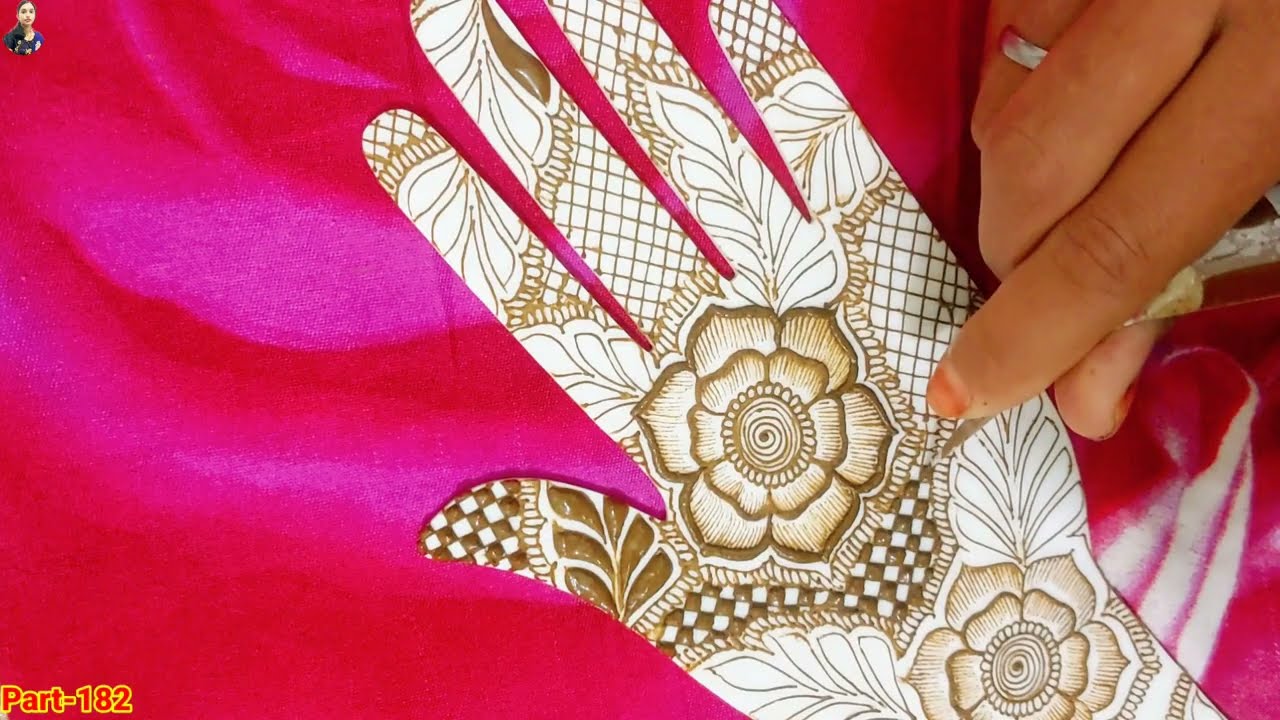 Leaf + circle + heart pattern mehndi designs art // new stylish wedding mehndi designs 2026 #mehndi