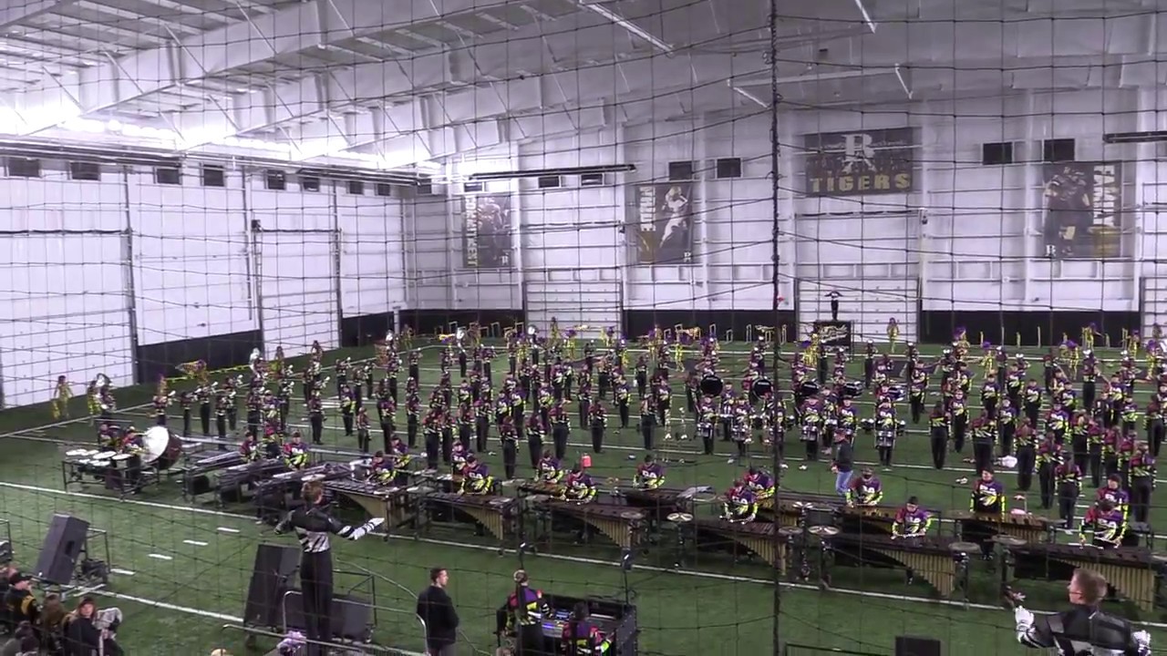 Pride of broken arrow 2017 OBA encore  INDOOR PRATICE FIELD *LOUD*