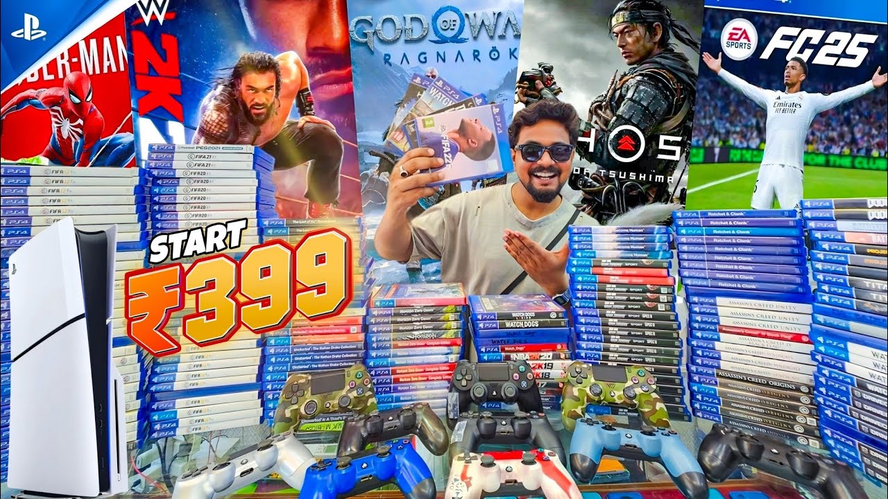 Cheapest Playstation Game Market | Second Hand Playstation Market