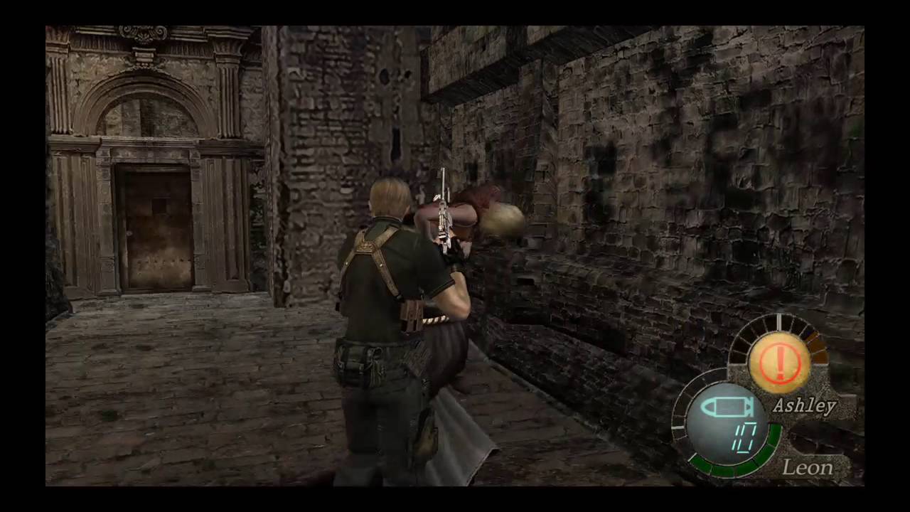 resident evil 4－leon help!