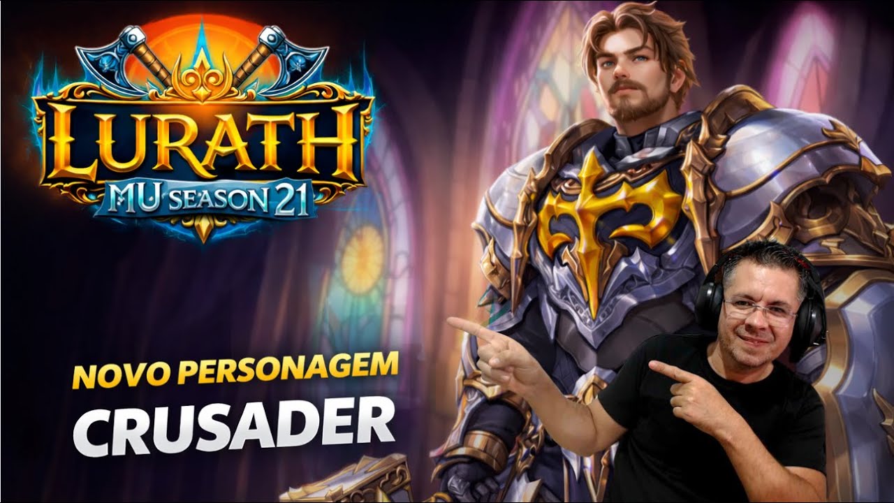🔴 AO VIVO – SEASON 21 NOVO PERSONAGEM CRUSADER