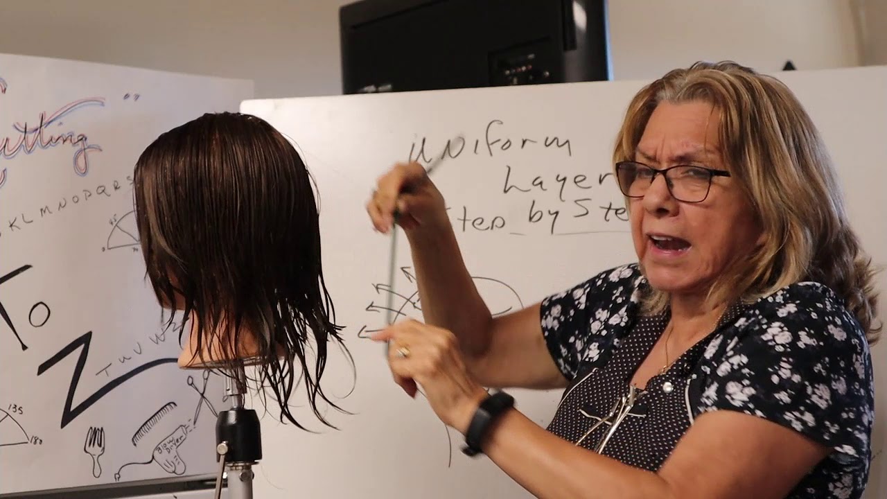 Uniform Layer Haircut step by step