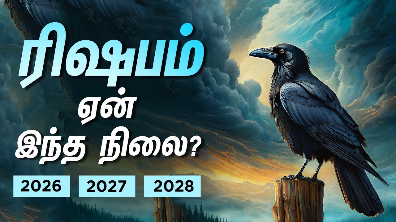 ரிஷபம் ஏன் இந்த நிலை? - நடந்ததும், நடக்க போவதும் 2026-28 | Rishaba rasi