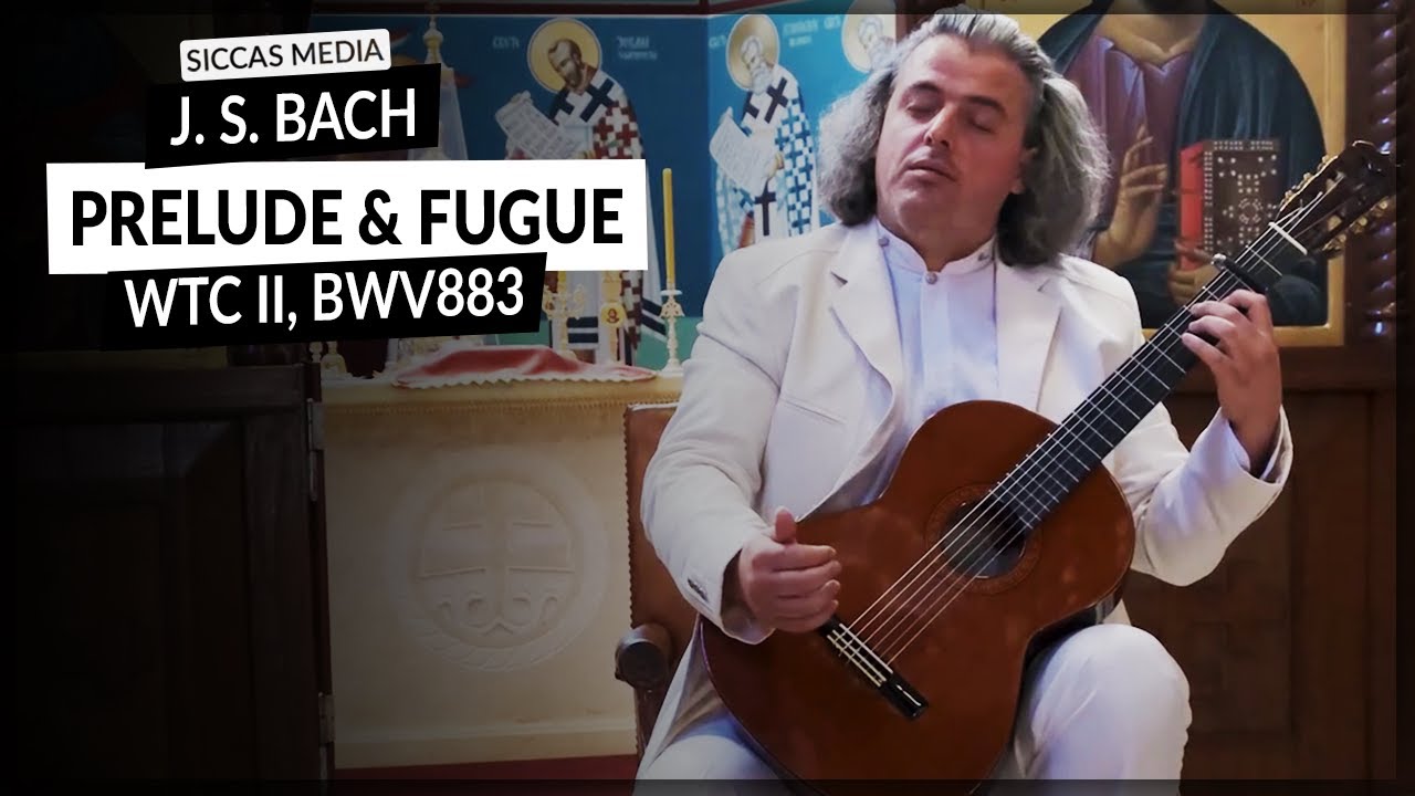Prelude & Fugue in f sharp minor, WTC II, BWV 883 by J. S. Bach | Svetoslav Costoff for Siccas Media