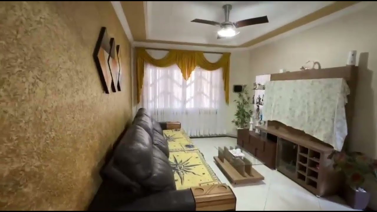 Casa 2 dormitórios sendo 1 suite, edícula com 2 suites, Vila Caiçara Praia Grande SP.670 mil Cód7471
