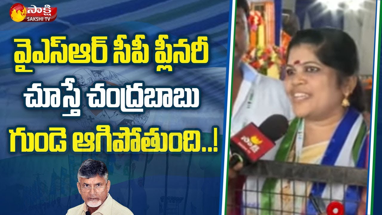 YSRCP Leaders Comments on Chandrababu | YSRCP Plenary 2022 | CM YS Jagan | Sakshi TV