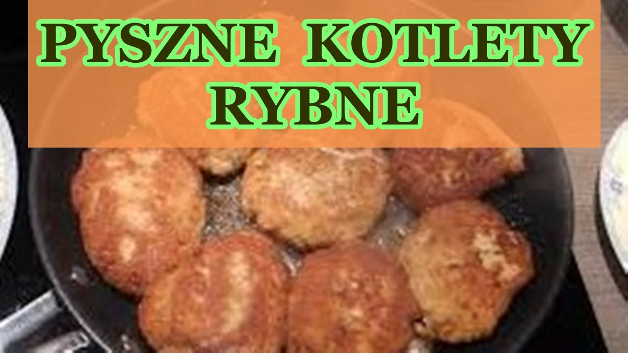 KOTLETY MIELONE RYBNE PRZEPIS z ryby mieszanej. - Smażone w panierce na patelni. Nr.164🧡😋