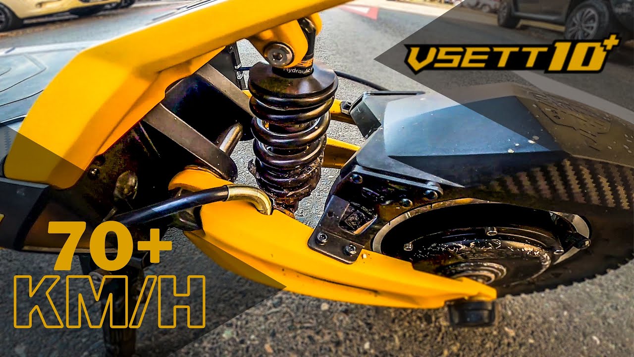 VSETT 10+ Test Drive - Checking the Maximum Speed