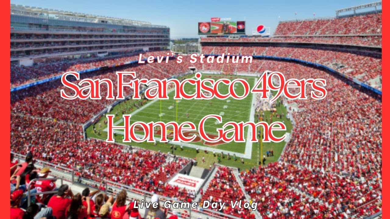 🏈 Game Day at Levi’s Stadium | San Francisco 49ers Vlog