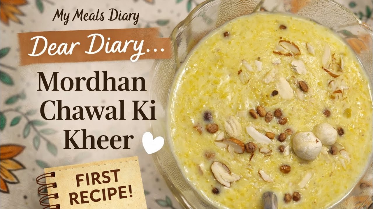 Vrat main khane wali Mordhan chawal ki special kheer - My Meals Diary