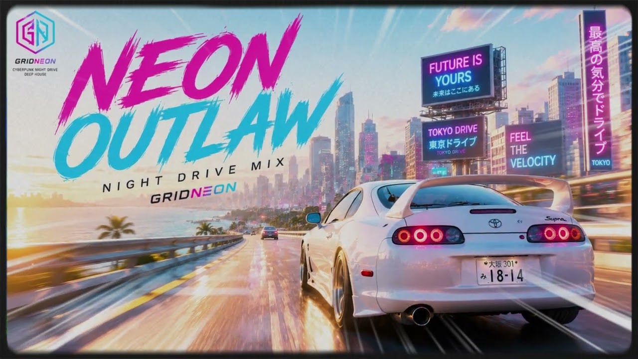 Neon Outlaw ⚡ Summer Night Drive Mix 2026 | GRIDNEON