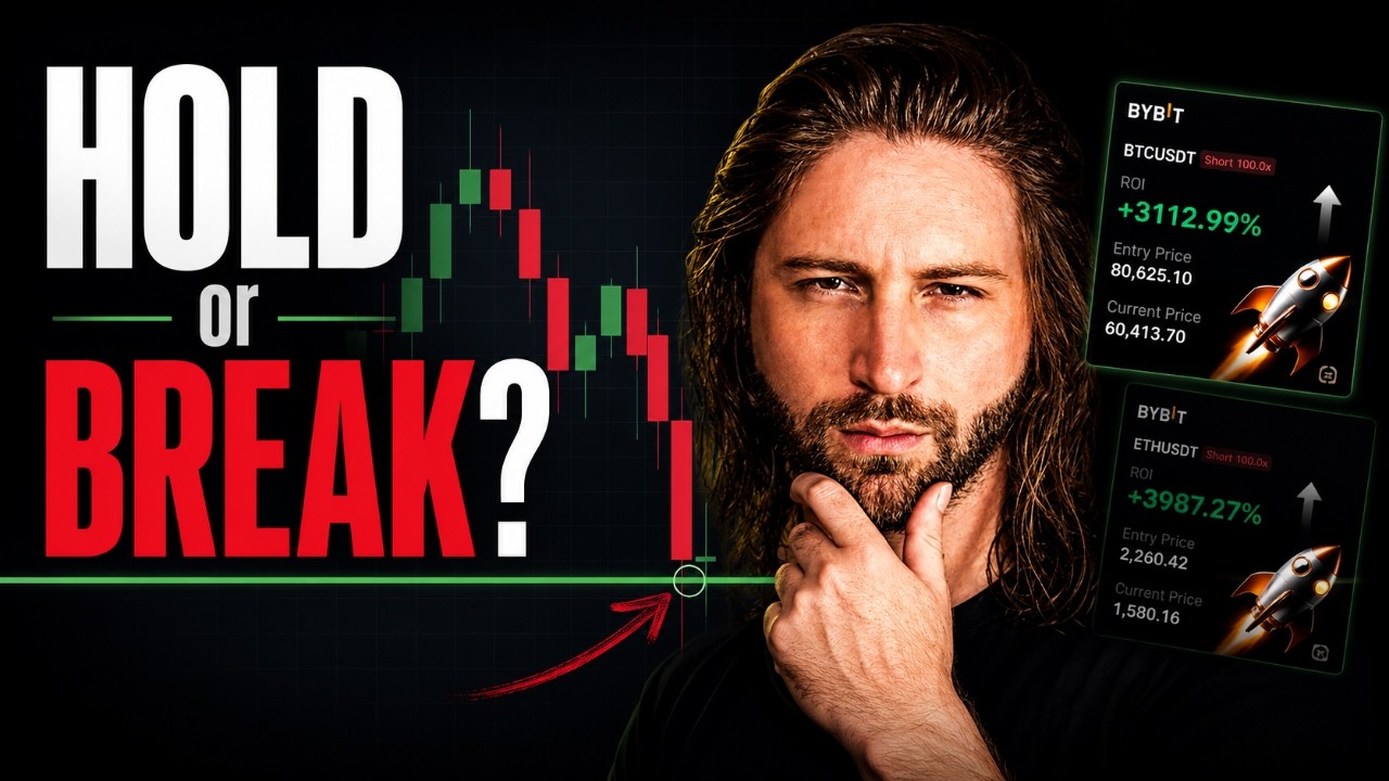 🚨 Bitcoin at Crucial Support | LIVE Crypto Market Analysis & Trade Setups