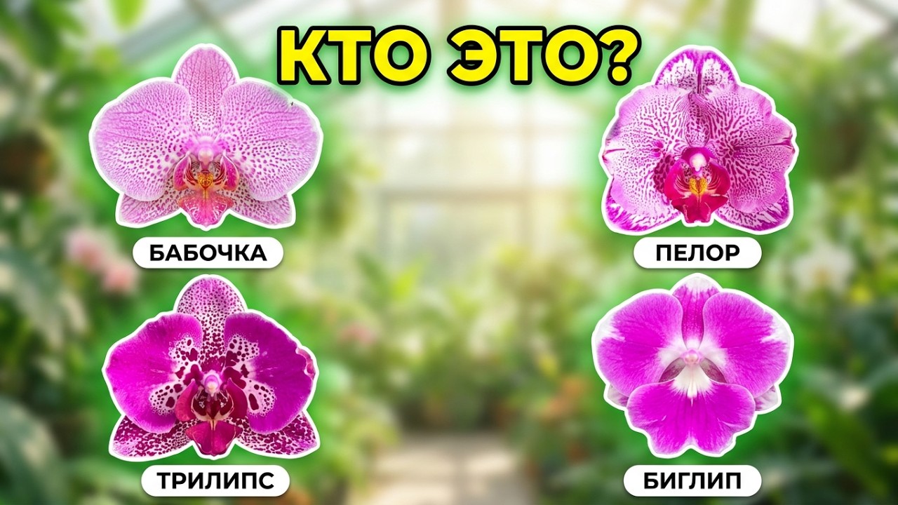 Все виды peloric, чем отличаются друг от друга? Бабочки, пелорик, трилип, биг лип, бабулетка. #plant