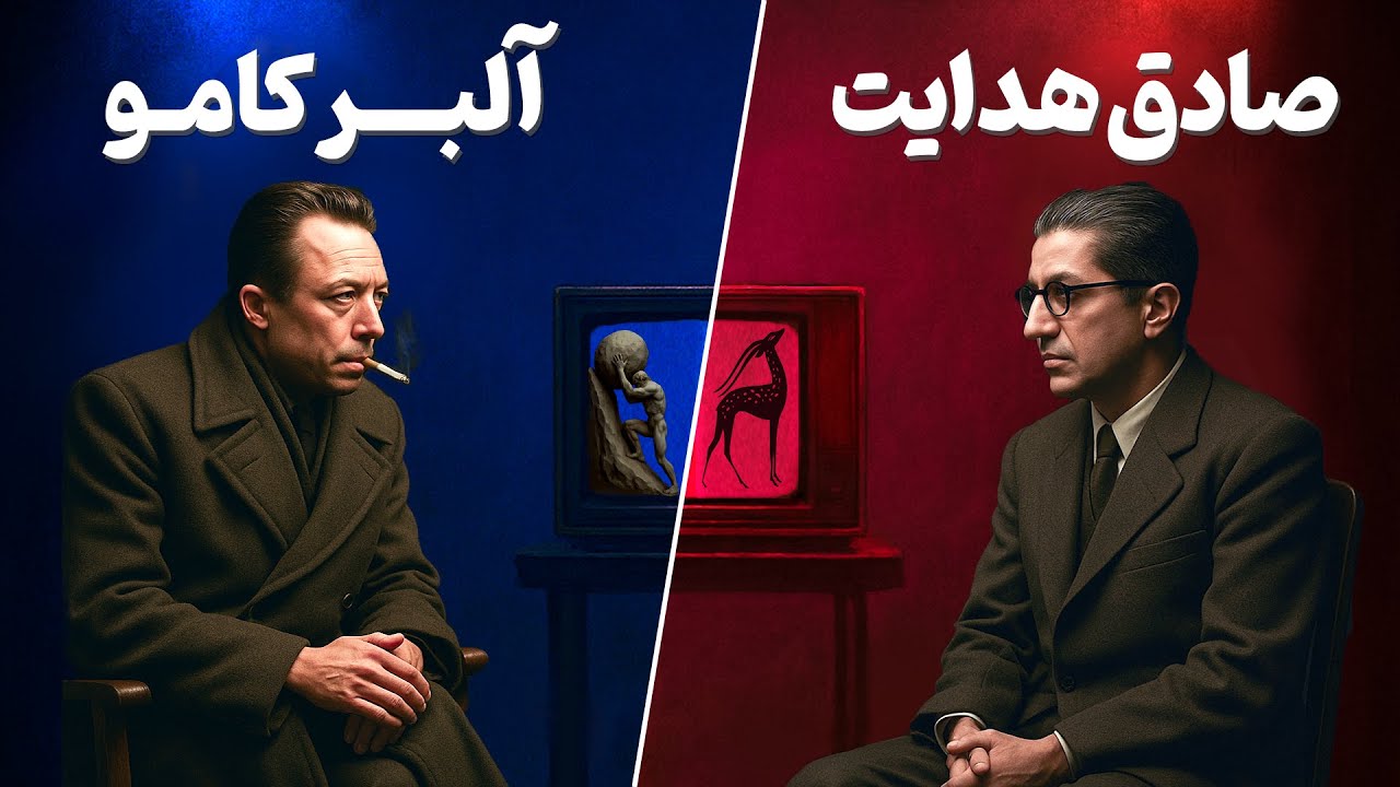 حق با کیه؟ مناظره ای بی رحم بین دو پوچ گرا، صادق هدایت و کامو