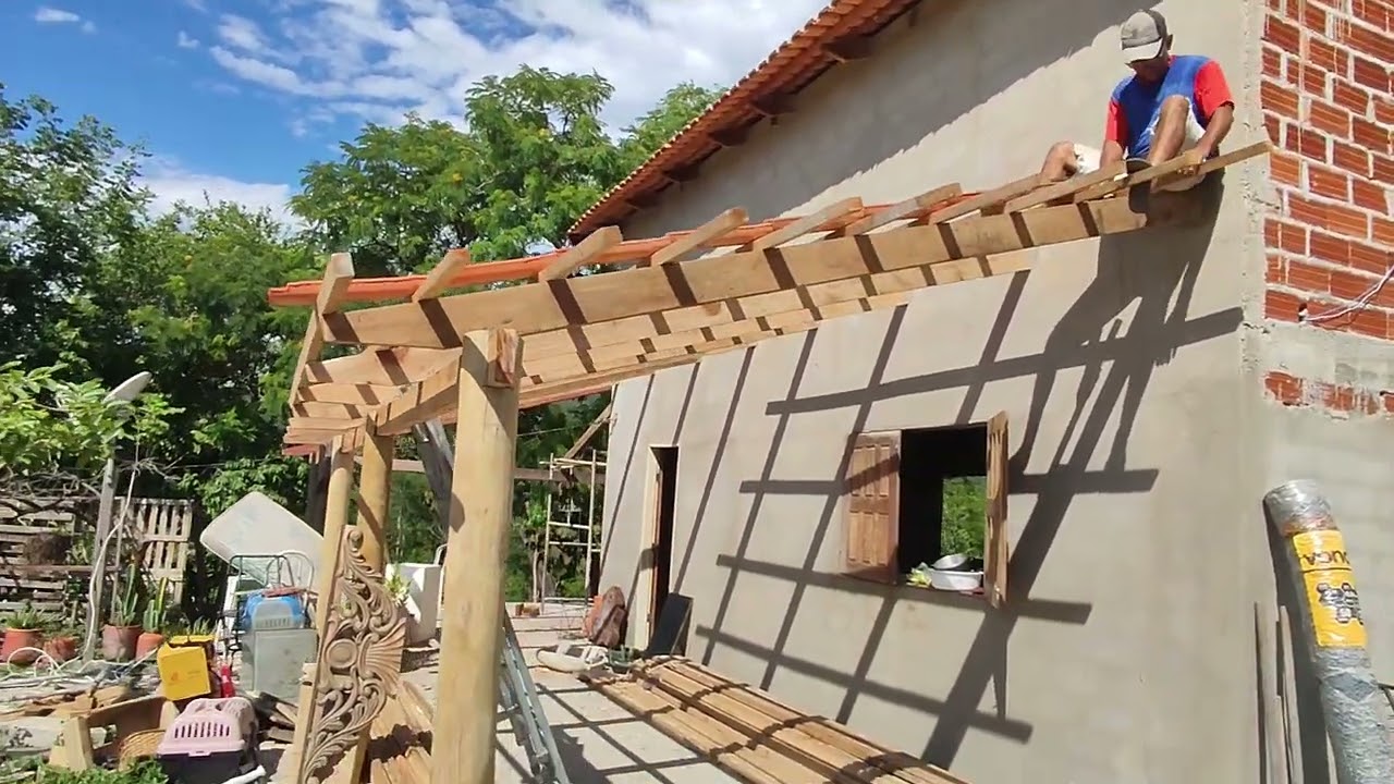 Construindo &aacute;rea de casa na ro&ccedil;a!