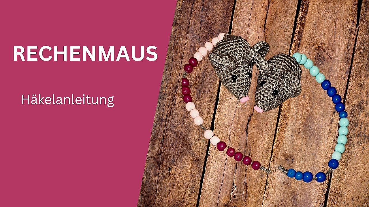 Rechenmaus | Häkelanleitung | Schritt für Schritt