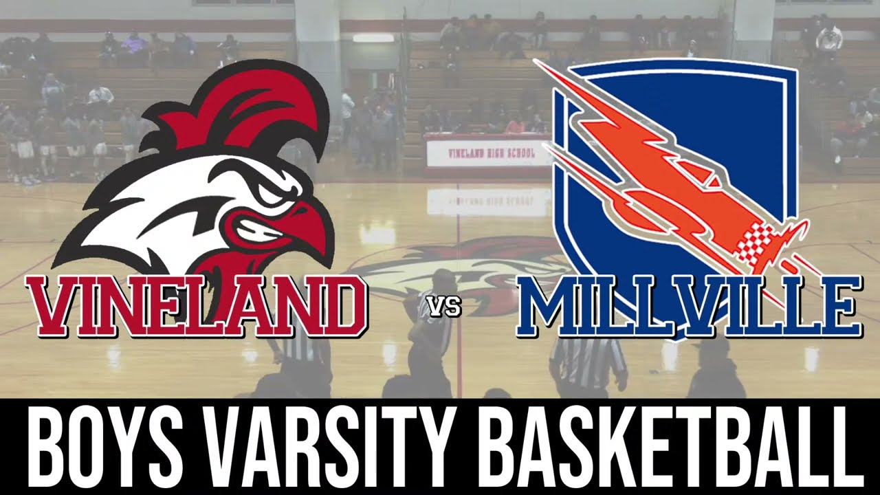 Vineland Boys Varsity Basketball vs. Millville | January 3rd, 2023