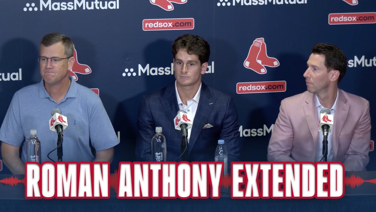 Roman Anthony Extended: LIVE Red Sox Press Conference