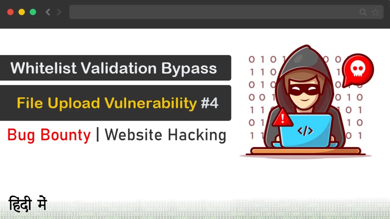 File Upload Vulnerability #4 | Whitelist Validation | Bug Bounty In Hindi