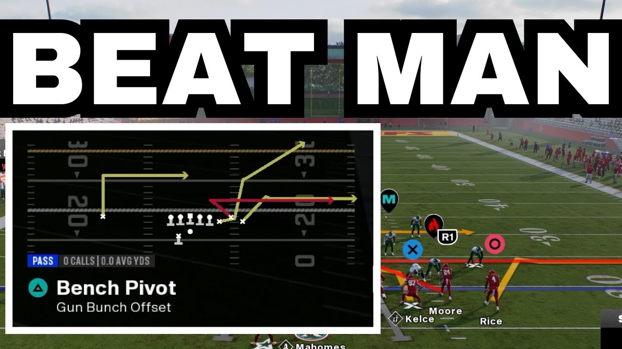 How To Beat Man Coverage - Madden 25 Tips