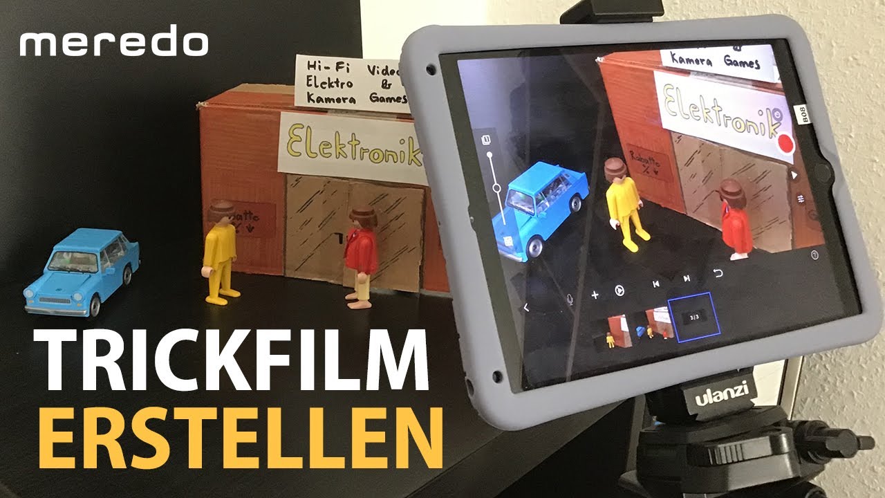 Trickfilm erstellen mit Stop Motion Studio
